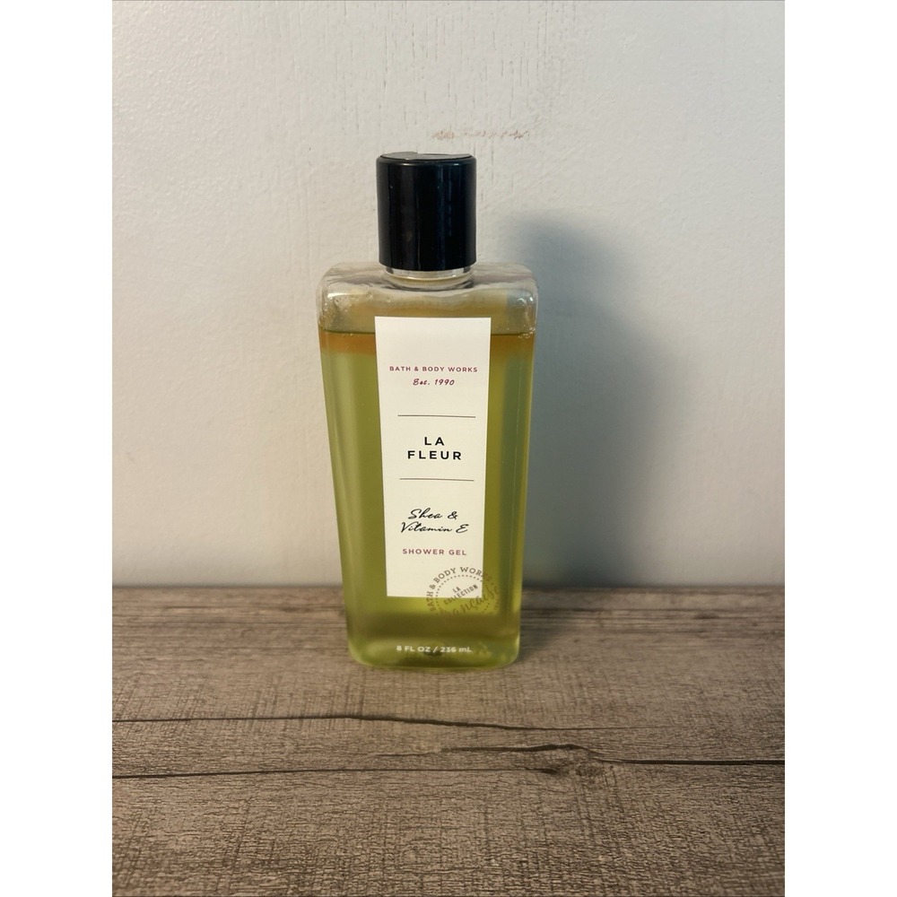 Bath and Body Works La Fleur Shower Gel 8 oz discontinued Waterlily Freesia